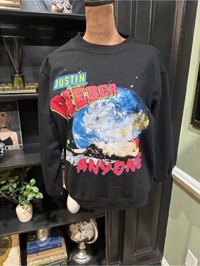 Justin Bieber “Anyone” Official Merchandise Crewneck Sweatshirt – Size XS